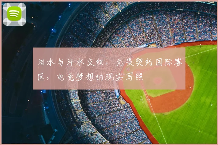 泪水与汗水交织,无畏契约国际赛区,电竞梦想的现实写照